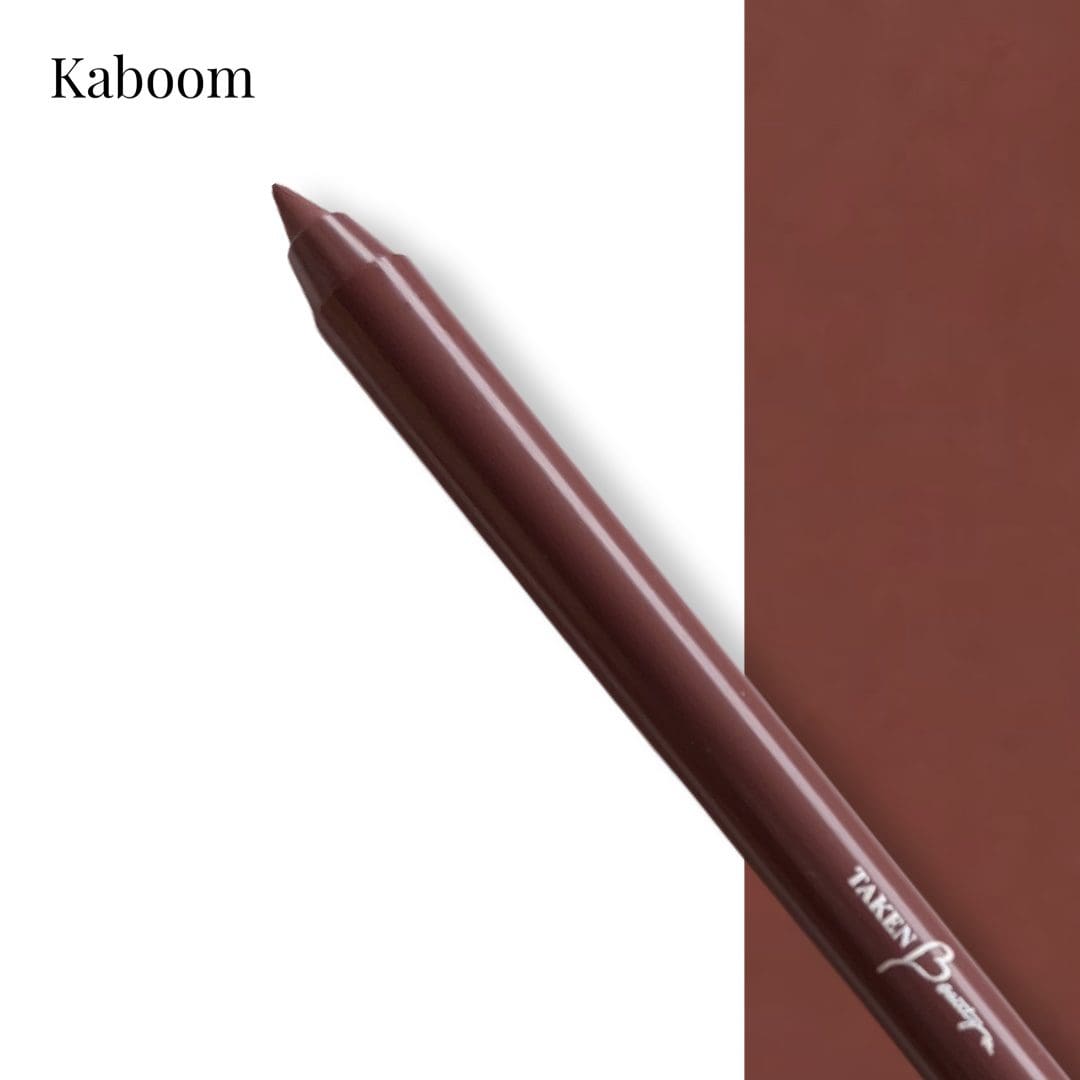 A close up of the tip of a brown pencil